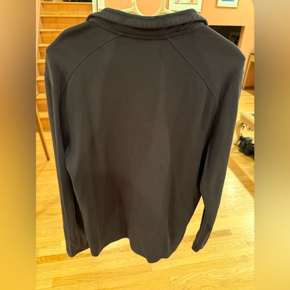 Calvin Klein Men’s Quarter Zip Pullover Sweater Chocolate Brown Size S - Picture 3 of 6